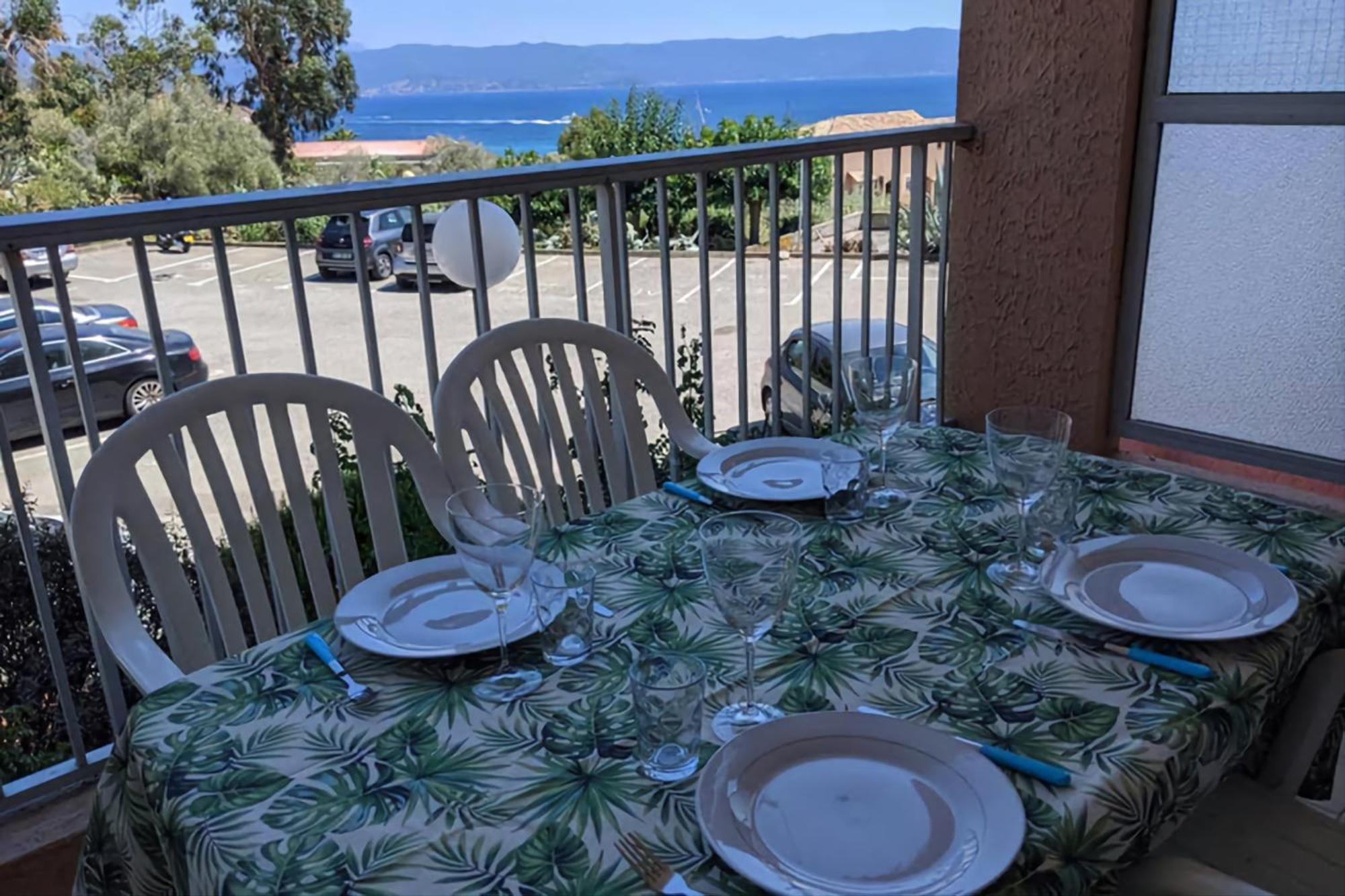 Studio 4 Pers Terrasse Vue Mer Ajaccio  Exterior photo
